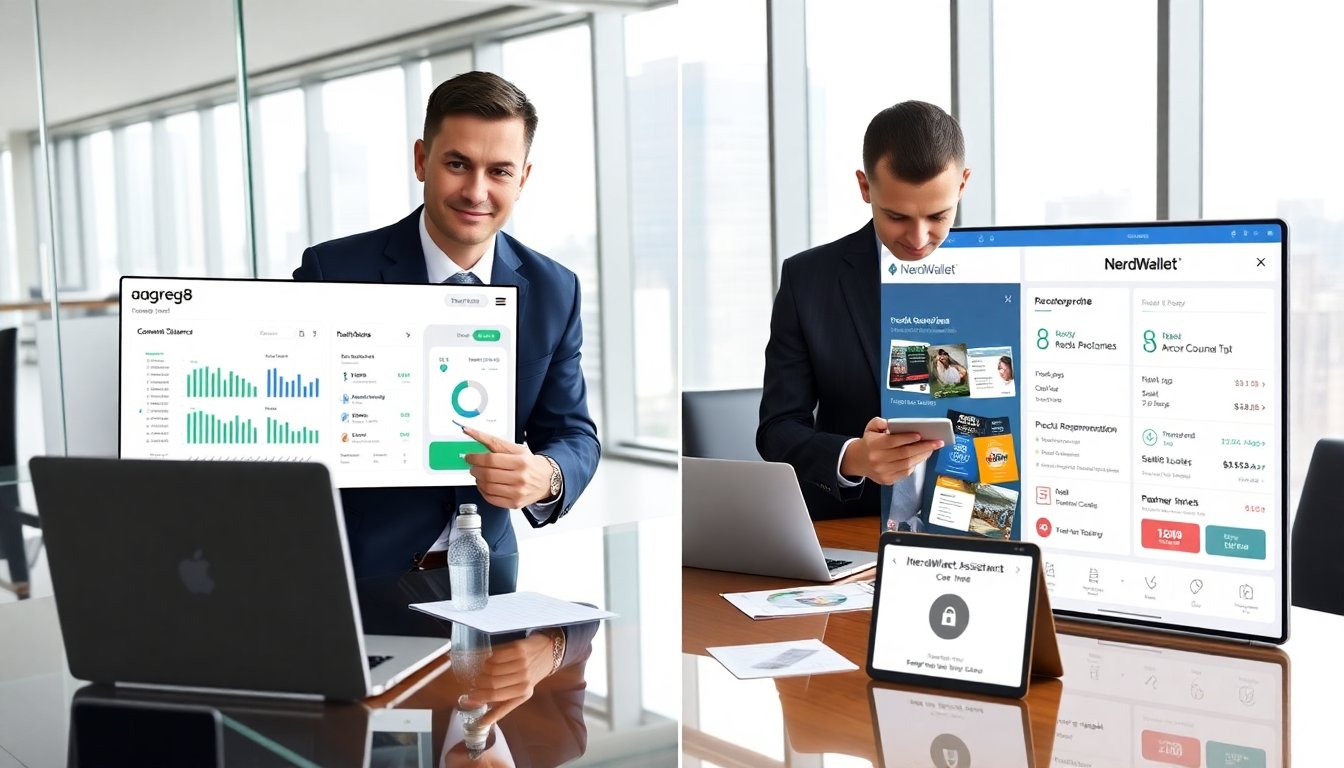 aggreg8 vs nerdwallet personal assistent